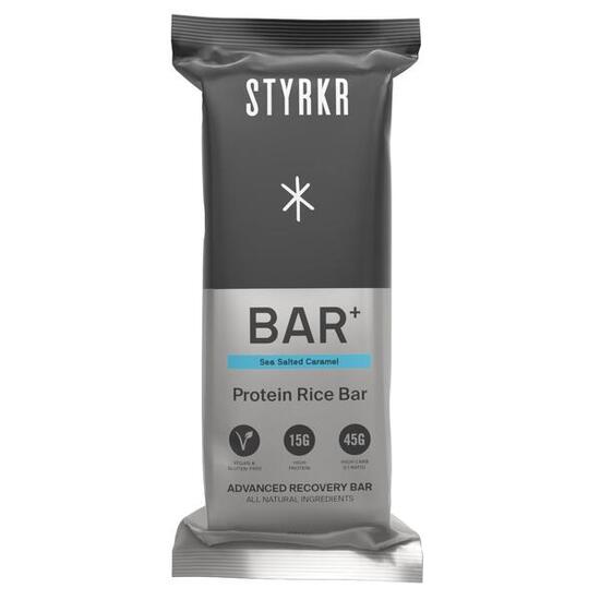 Styrkr BAR+ Citron – Boîte de 12 barres – Récupération 3:1 – Végan 74g