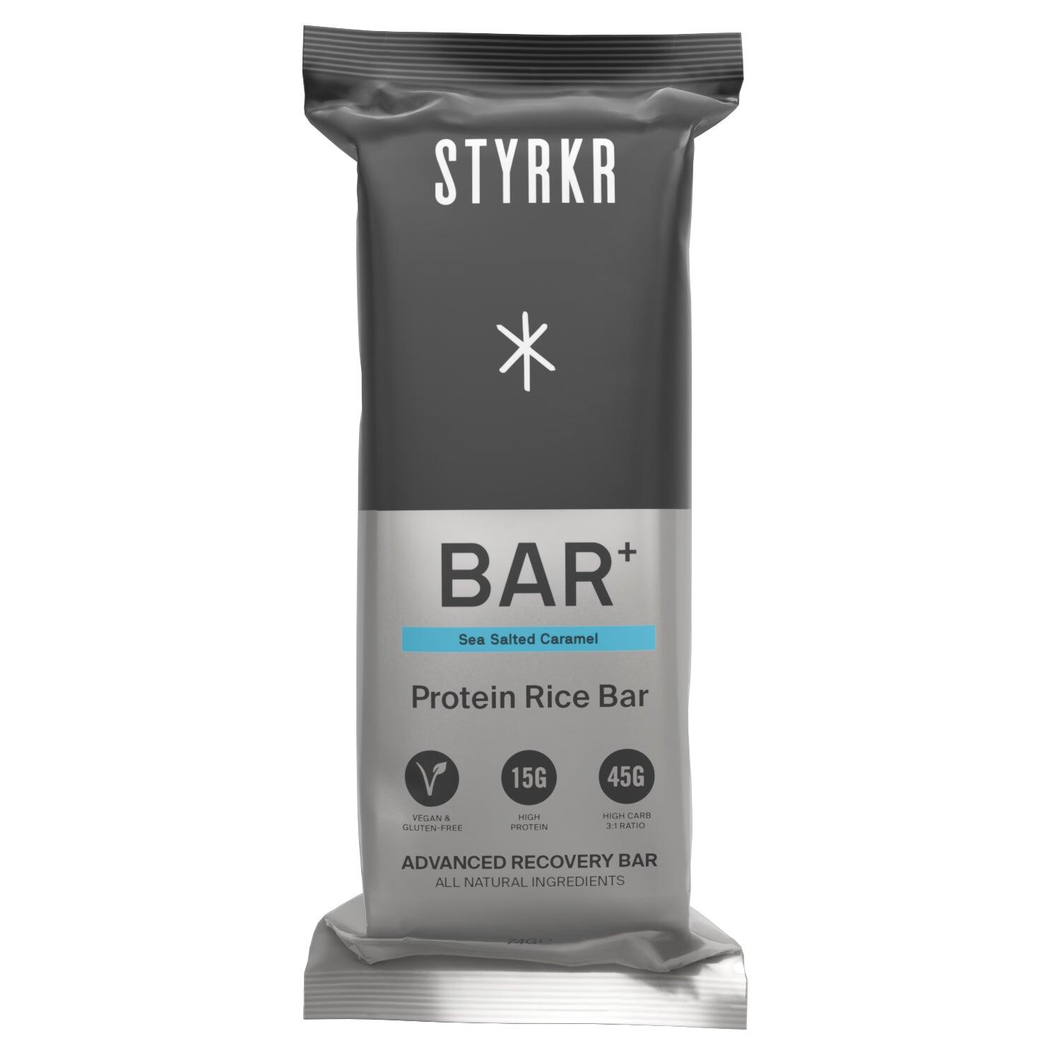 Styrkr - Styrkr Bar+ Citron – Boîte De 12 Barres – Récupération 3:1 – Végan 74g - Barre Protéinée - 900 G - Decathlon