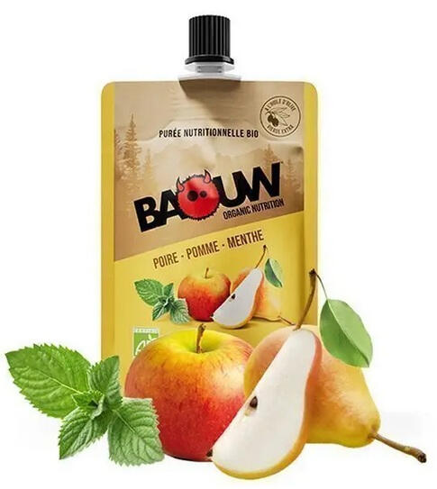 BAOUW Baouw Energy Endurance – Purea di Mela, Pera e Menta Pack 5