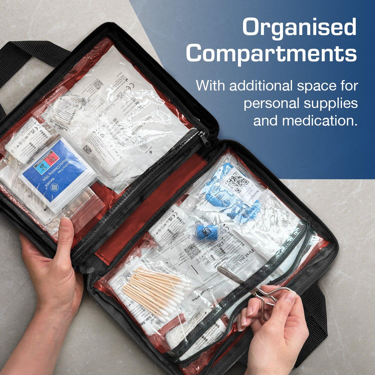 Trousse de premiers secours premium 320 pièces 7/7