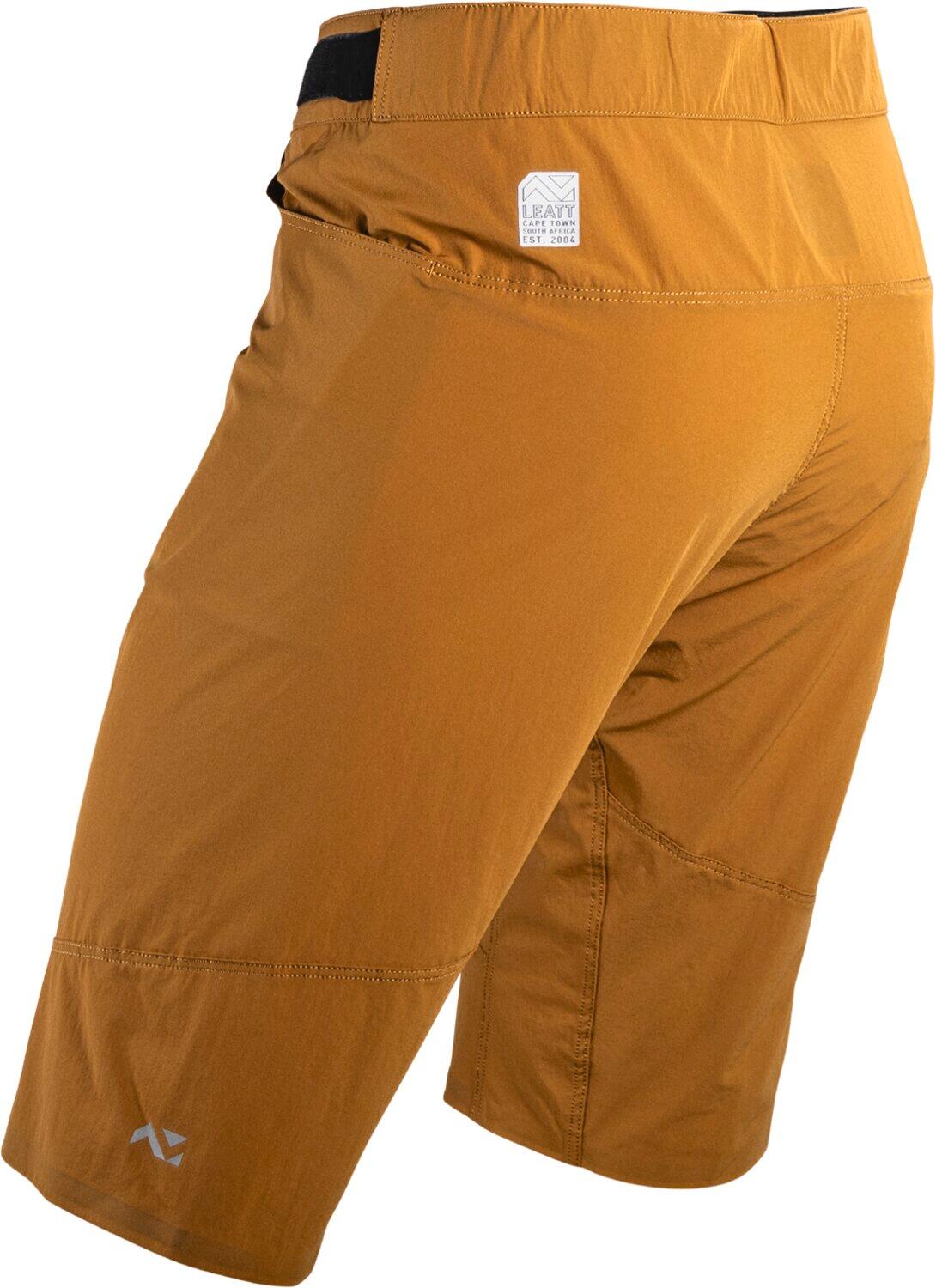 Pantaloncini MTB corti Trail 2.0 comodie resistenti Marrone Uomo 2/7