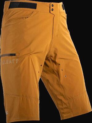Mtb-short trail 2.0 comfortabel en slijtvast bruin heren