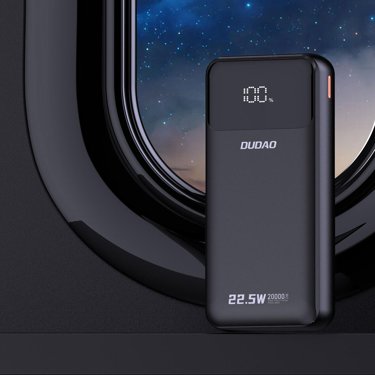 Powerbank Dudao k15pro 20000mAh 22.5W pd usb-c / usb-a / wbudowane kable 6/7