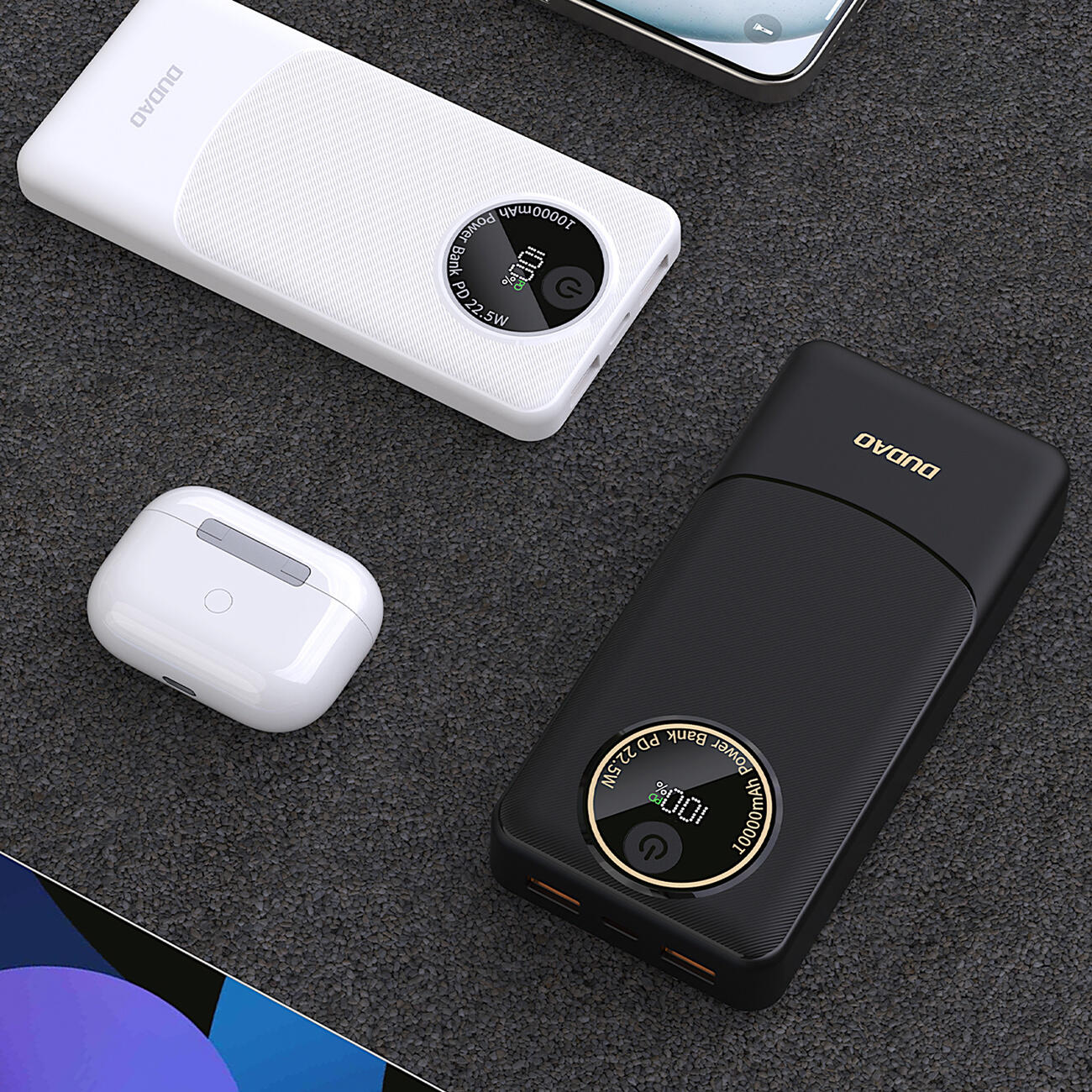 Powerbank Dudao k12 10000mah 22.5w 5/7