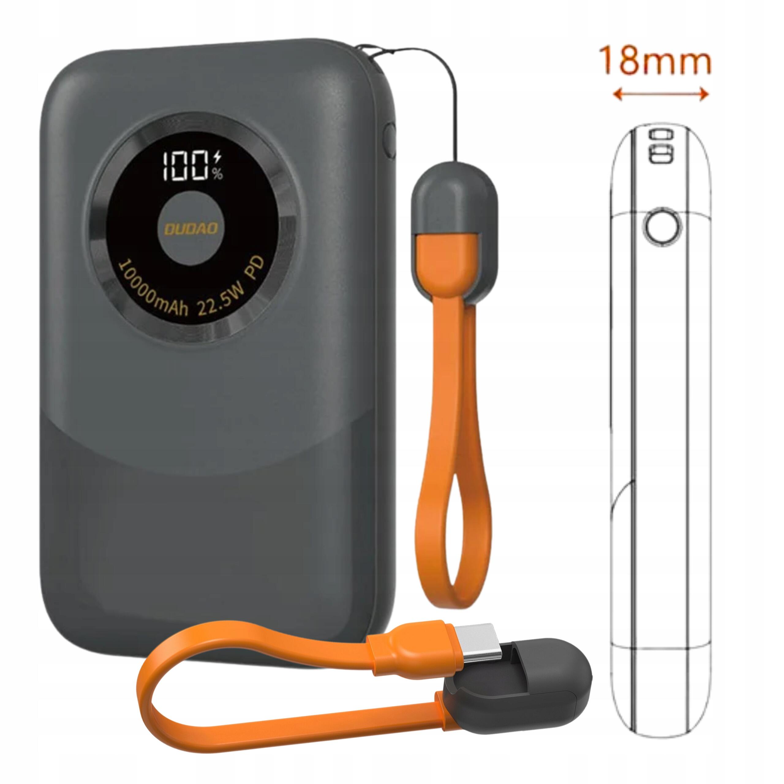 Powerbank Dudao k21 mini 10000mah 22.5w 6/7