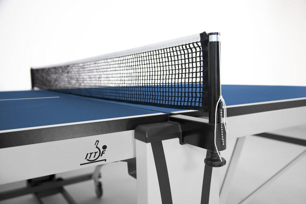 Rete da tennis da tavolo Sponeta Weltmeister nera con cordoncino di tensione 5/5