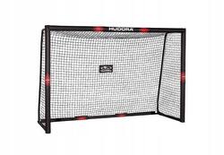 But de football HUDORA Pro Tect 240 acier rembourré 240x160x85 cm