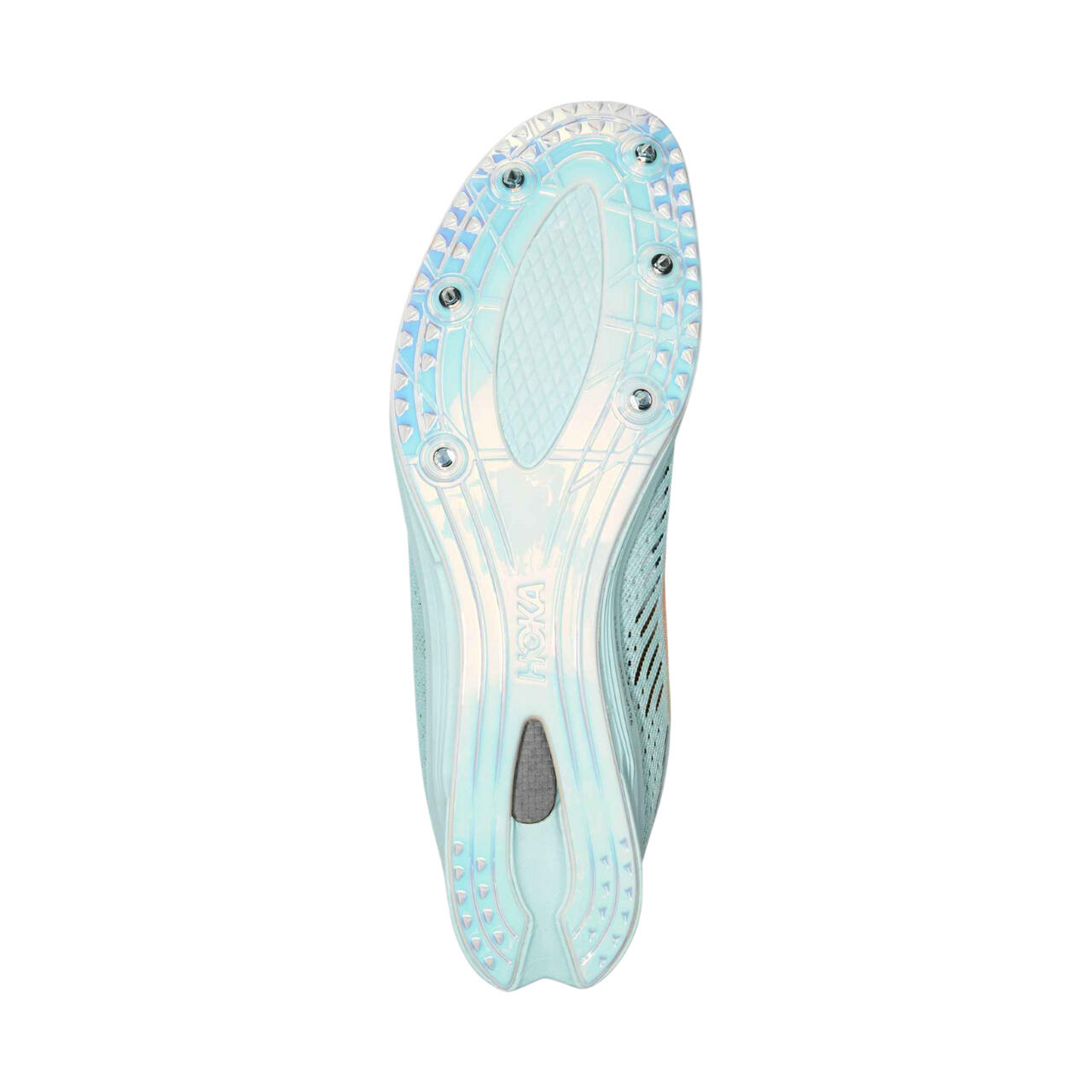Hoka Cielo X MD Leichtathletik-Schuhe blau/rot Unisex 6/6