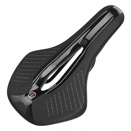 Siodełko rowerowe Rockbros mtb trekking piankowe uniseks czarny 27x15,5 cm