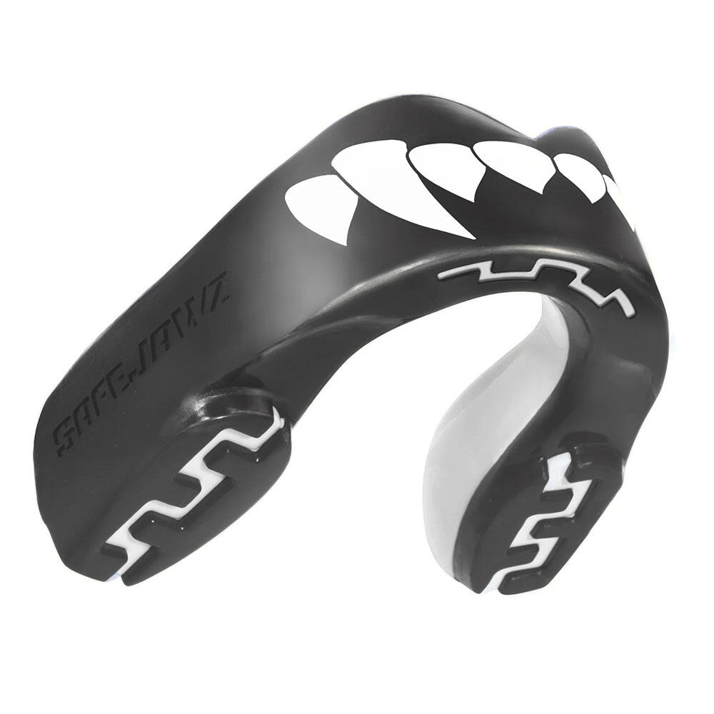 Paradenti Nero Per Adulti Safejawz Extro Series 'fangz' 7/7