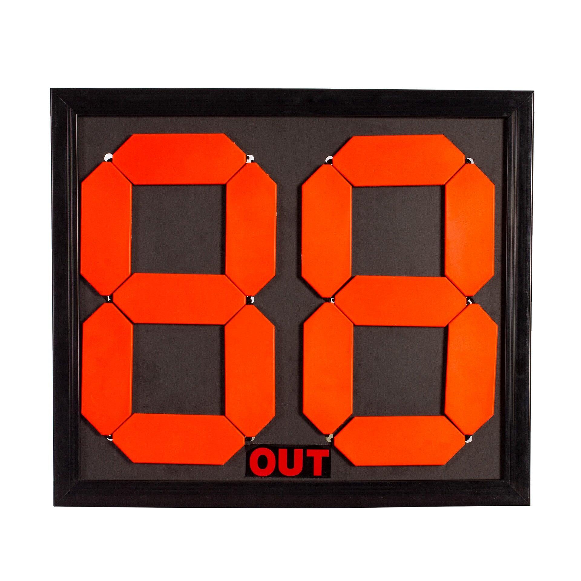 Indicatore cambio doppia faccia 2 cifre reversibili 3/5