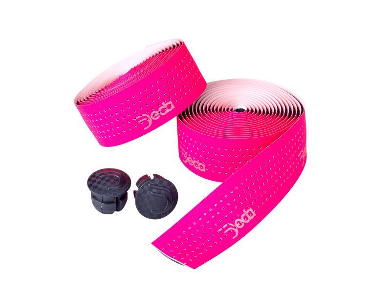 Deda Lenkerband perforiert in Fluoral Fuchsia für Radfahrer 3/7