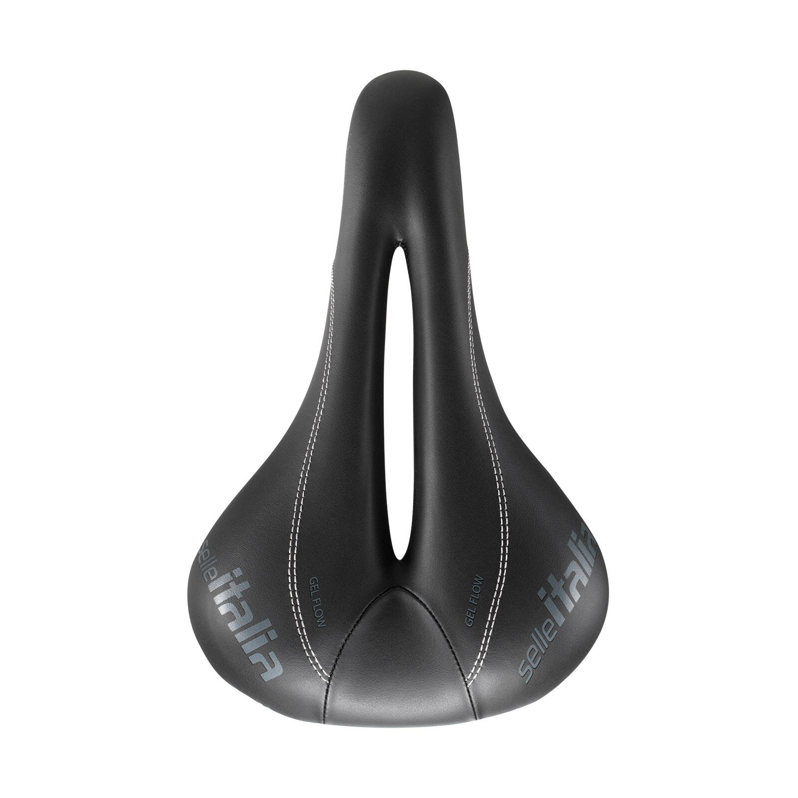 DONNA FeC Sattel aus Aluminium, schwarz 4/7