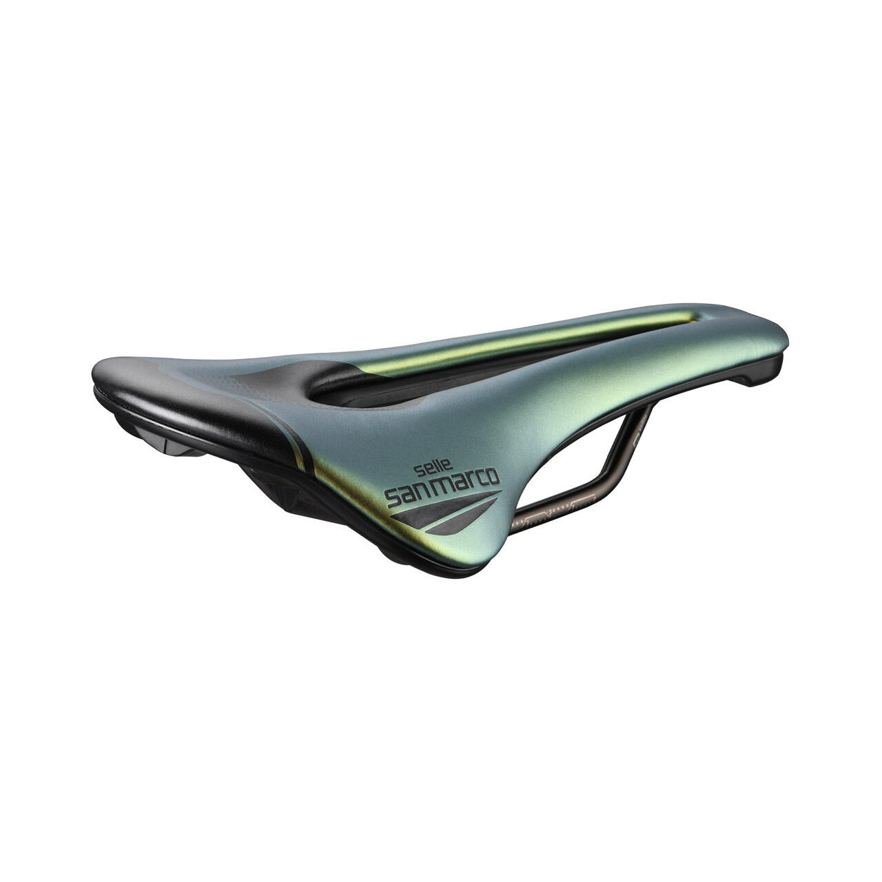 San Marco SHORTFIT 2.0 Open-Fit Racing Wide Iridescent Gold 6/7