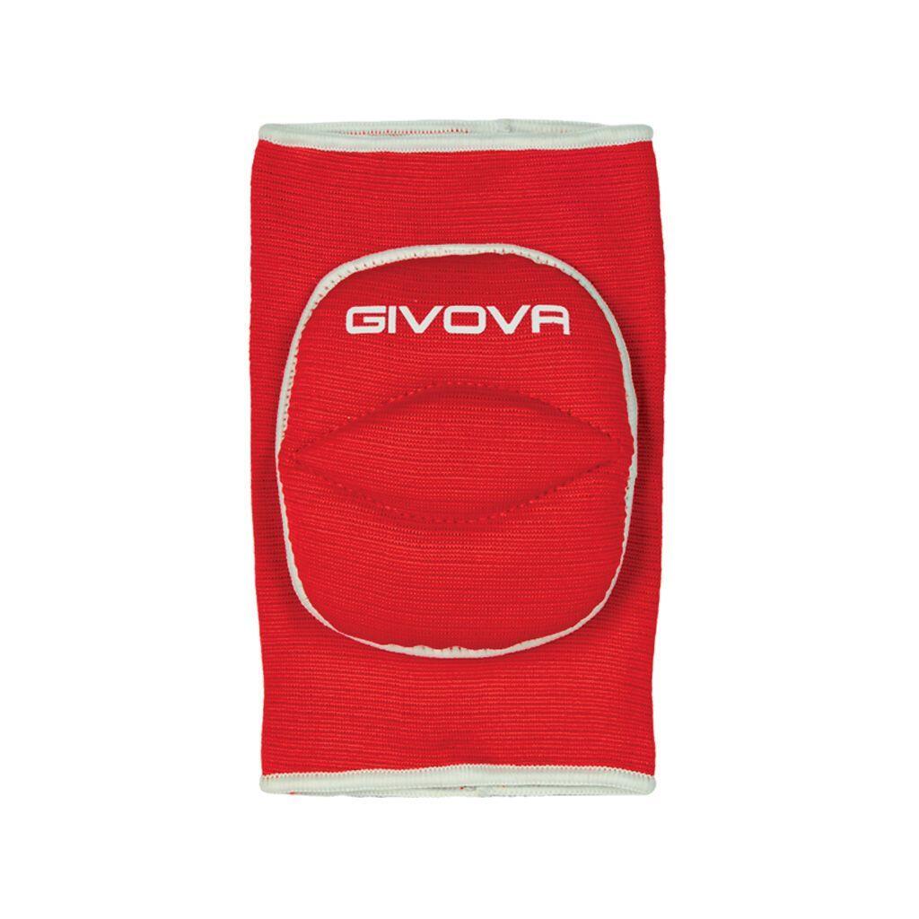GIVOVA Ginocchiere givova rosso/bianco