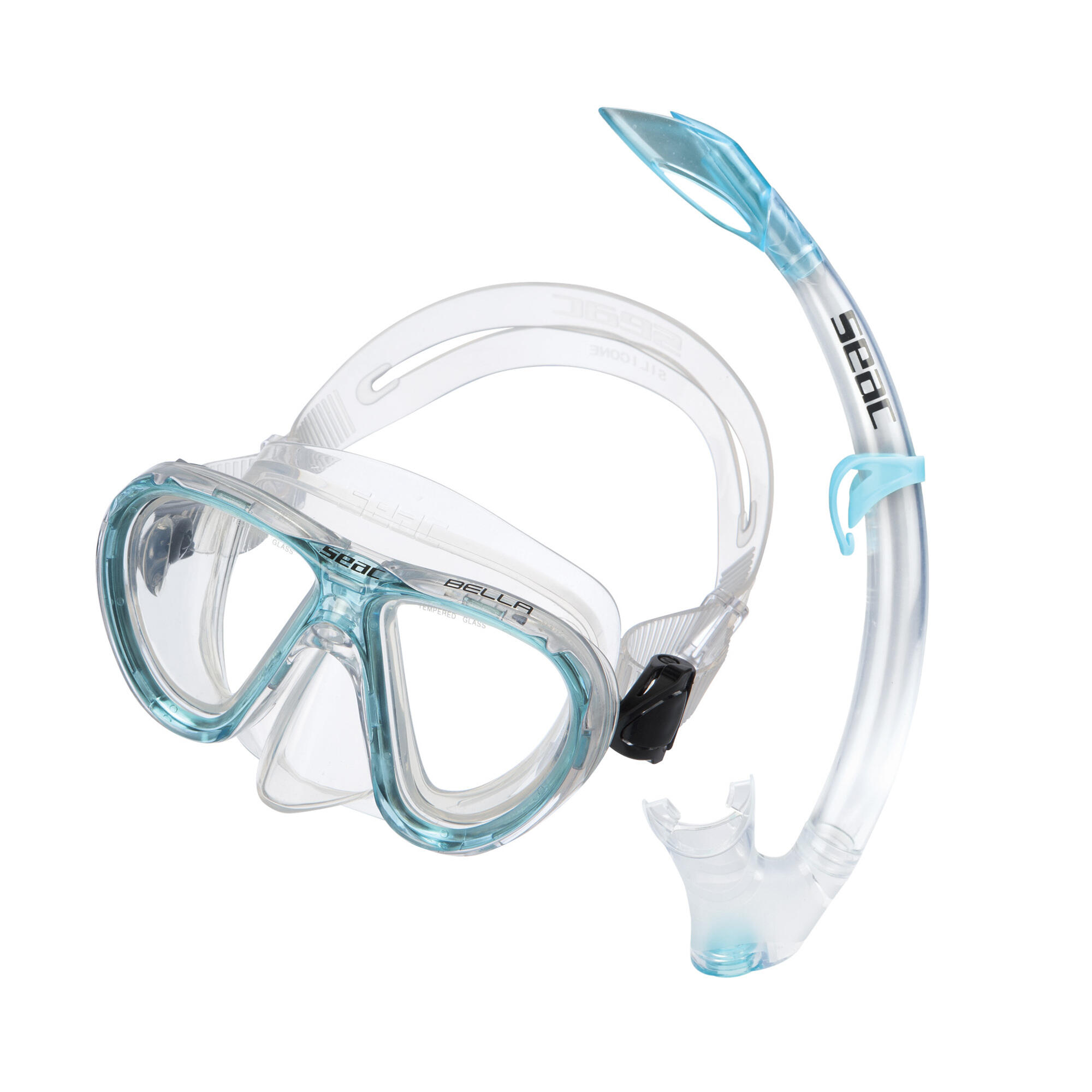 SEAC Set snorkel infantil Mascara y tubo BELLA 1/1
