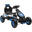 Homcom Go Kart Pedale Copii – Scaun Reglabil, Roti & Frana de Mana