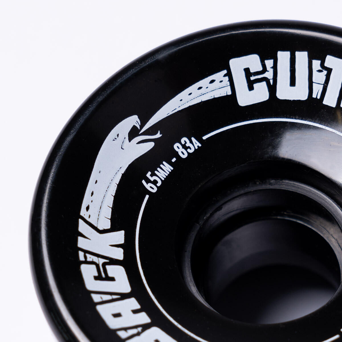 Koła do Longboardu Deskorolki Cutback Surfskates Infiniy Black 65mm 3/3