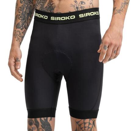Herren Radsport mtb-linershorts MTB MoveFit Black Schwarz
