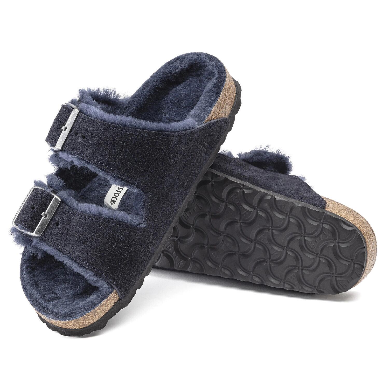 Klapki Birkenstock Arizona VL regular granatowe (1020592) 3/4
