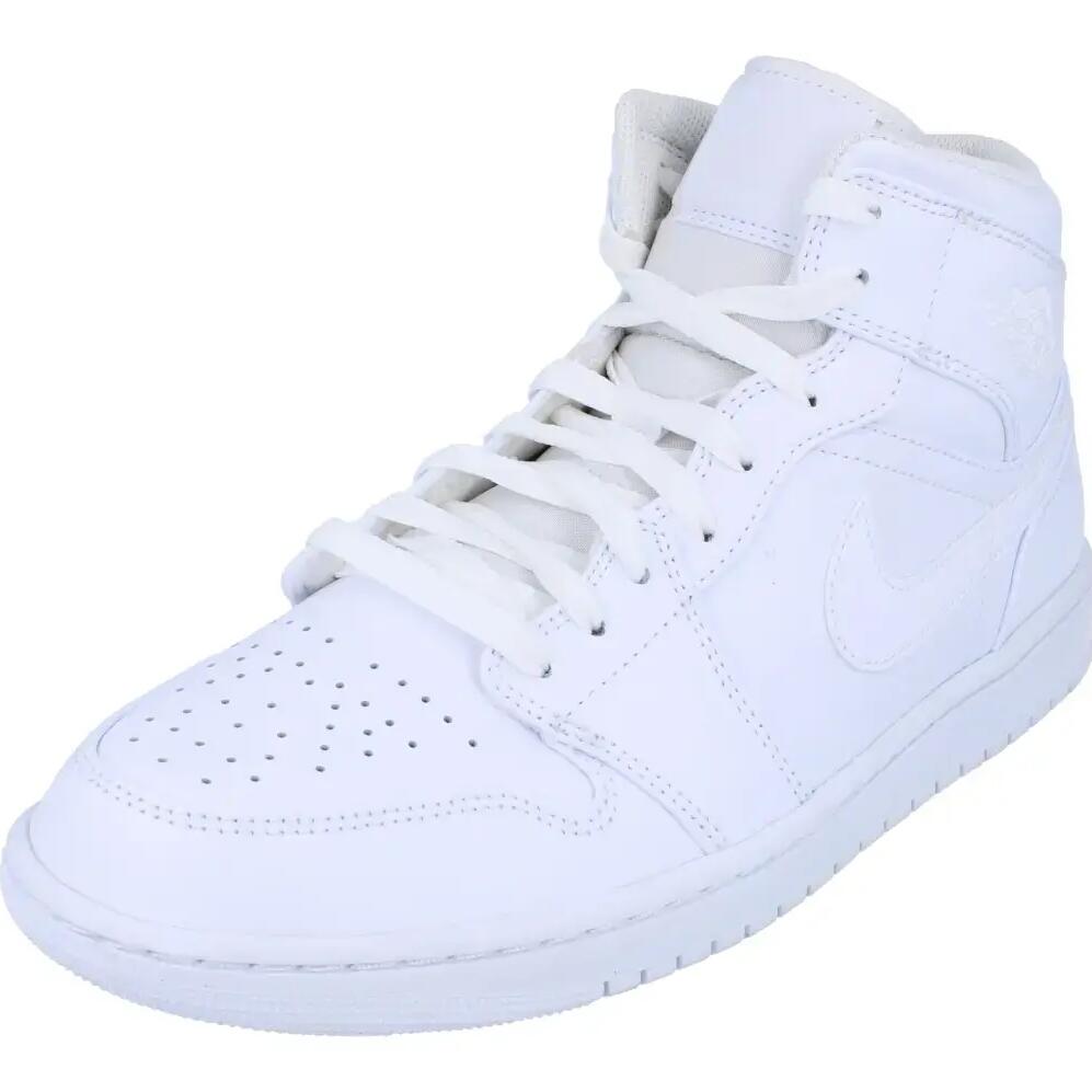 Nike Air Jordan 1 Mid Mens Hi Top Basketball Trainers