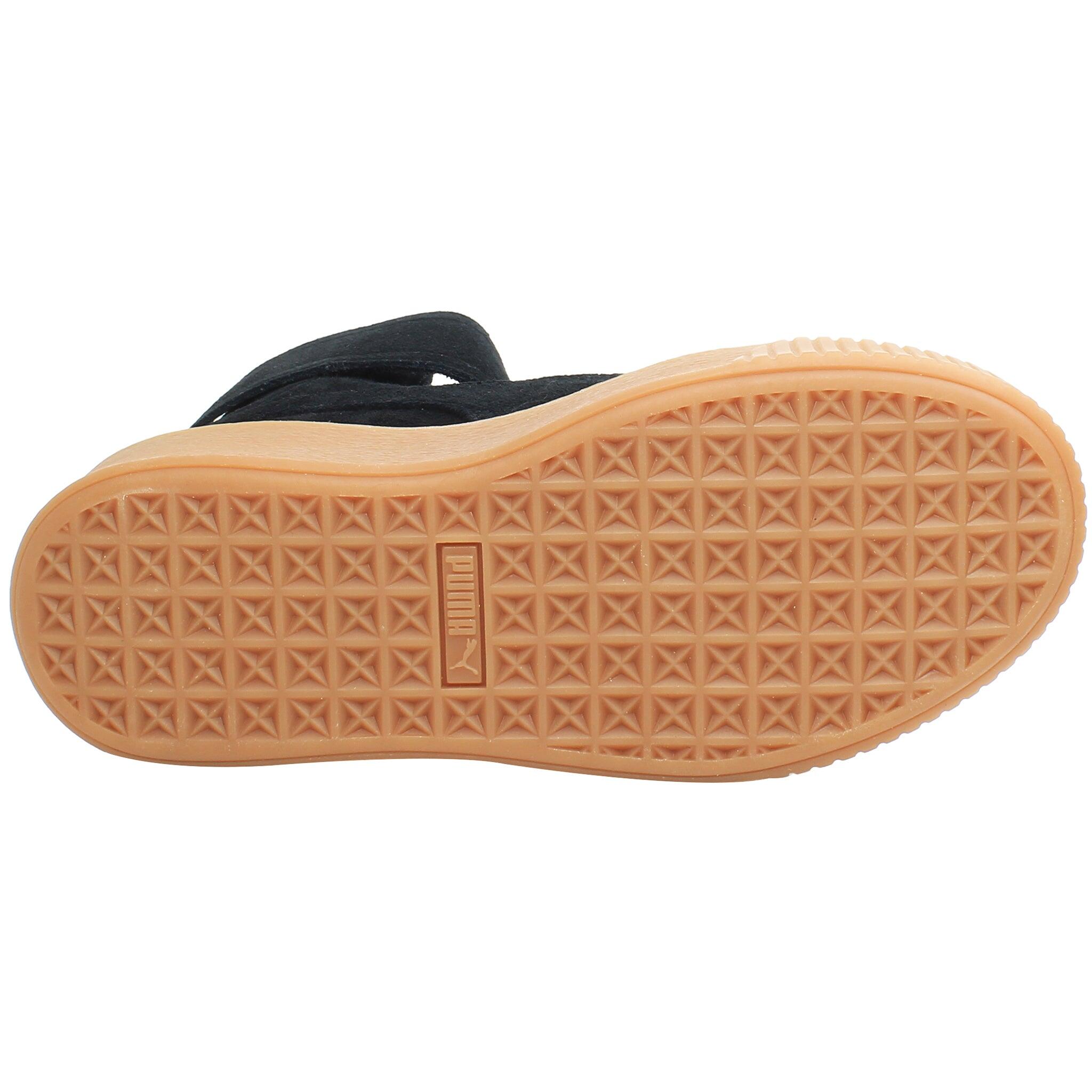 Chaussures universel femmes Puma Basket Platform Mid 5/5