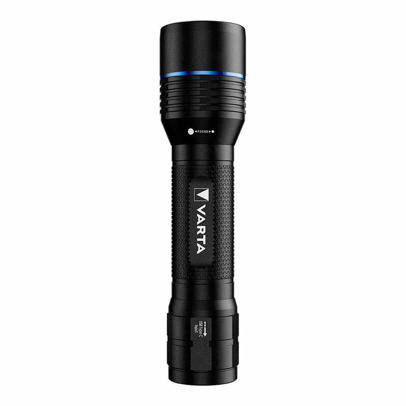 VARTA Lampe Torche LED incl. 3x piles AAA, Silver Light, lampe de poche