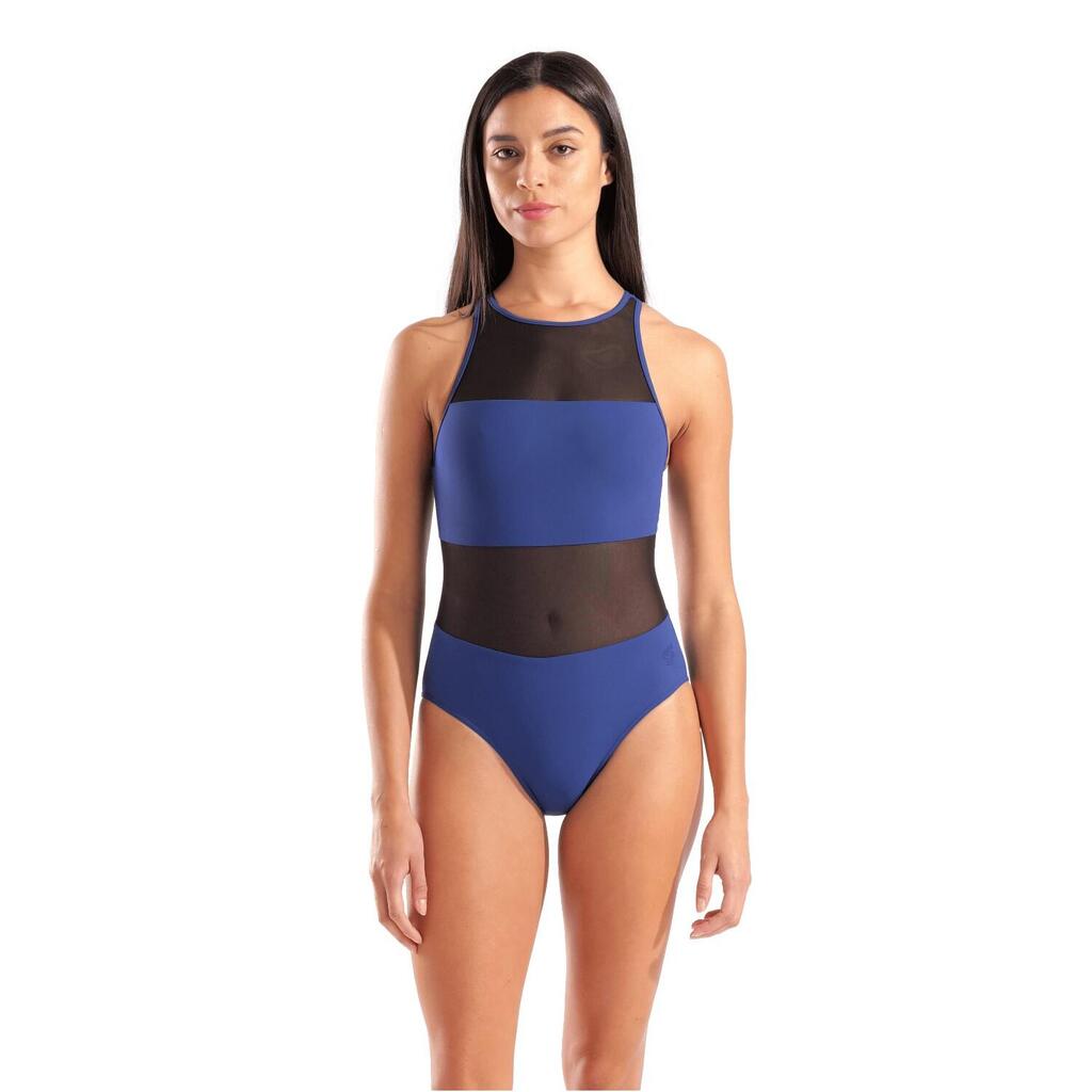 Women's Arena Mesh Panels Back Wind Swimsuit