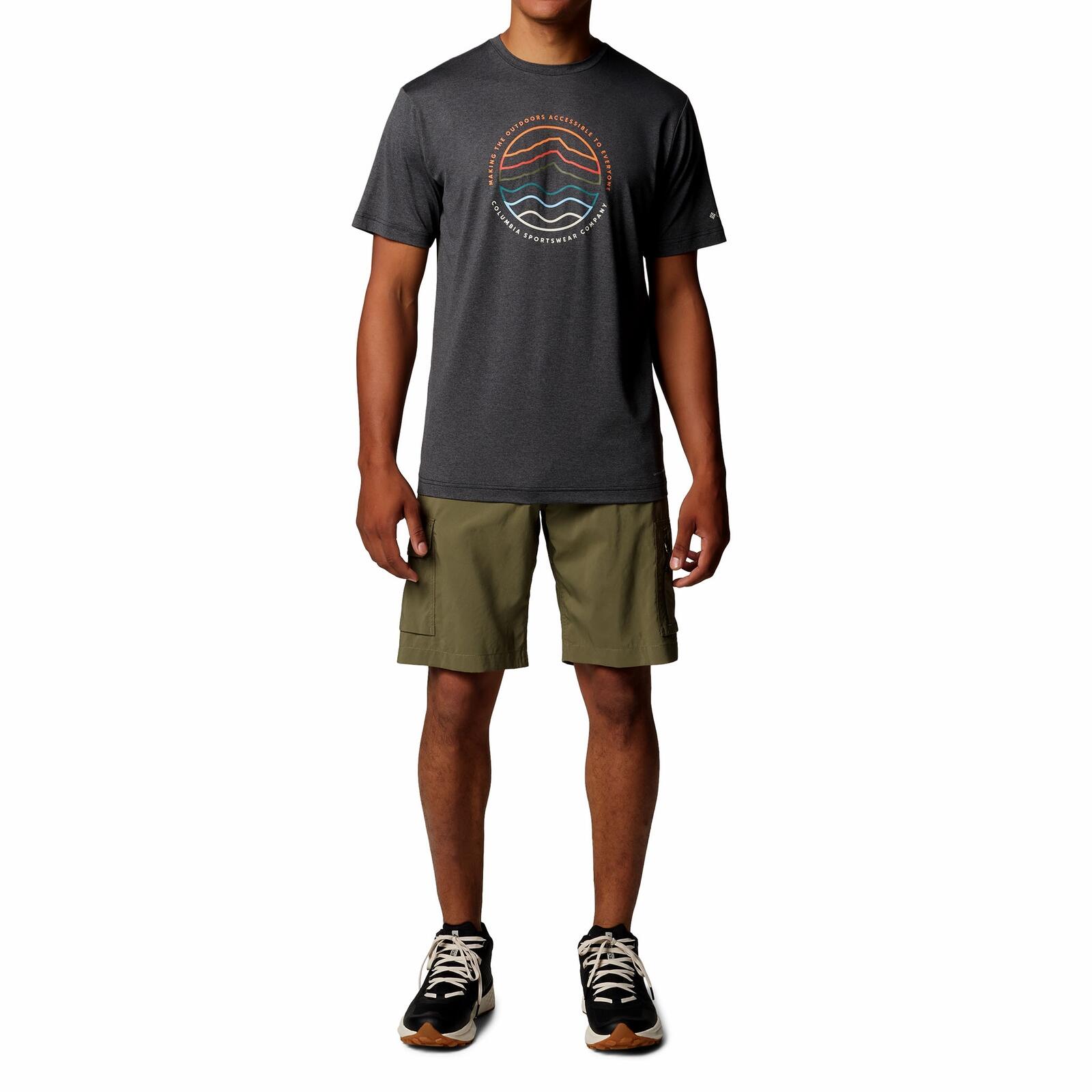T-Shirt weich bequem pflegeleicht Herren - Kwick Hike™ T-Shirt 5/5