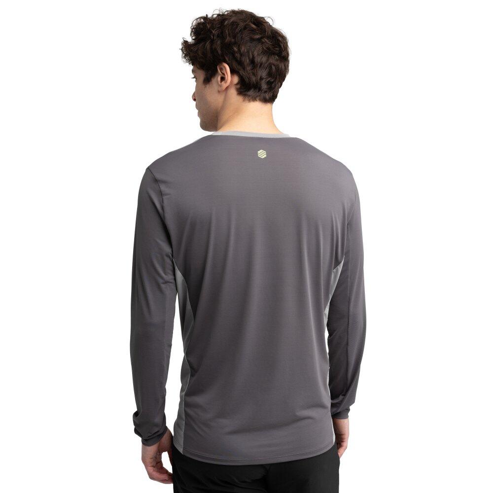 Camiseta manga larga MTB hombre ciclismo MTB Endo Gray Gris 2/6