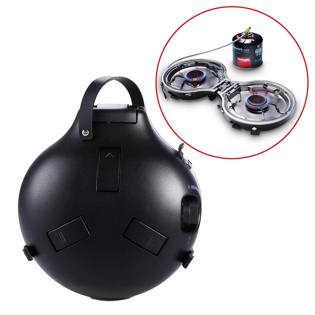 Nomadiq - Nomadiq Réchaud De Plein Air Portable - Barbecue - Noir - No Size - Decathlon