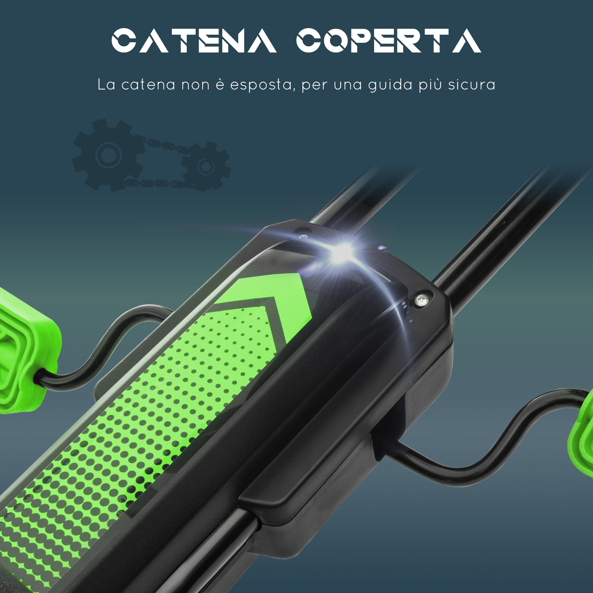 HOMCOM Go-Kart per Bambini 5+ Anni con Pedali e Sedile Regolabile, Verde e Nero 7/8