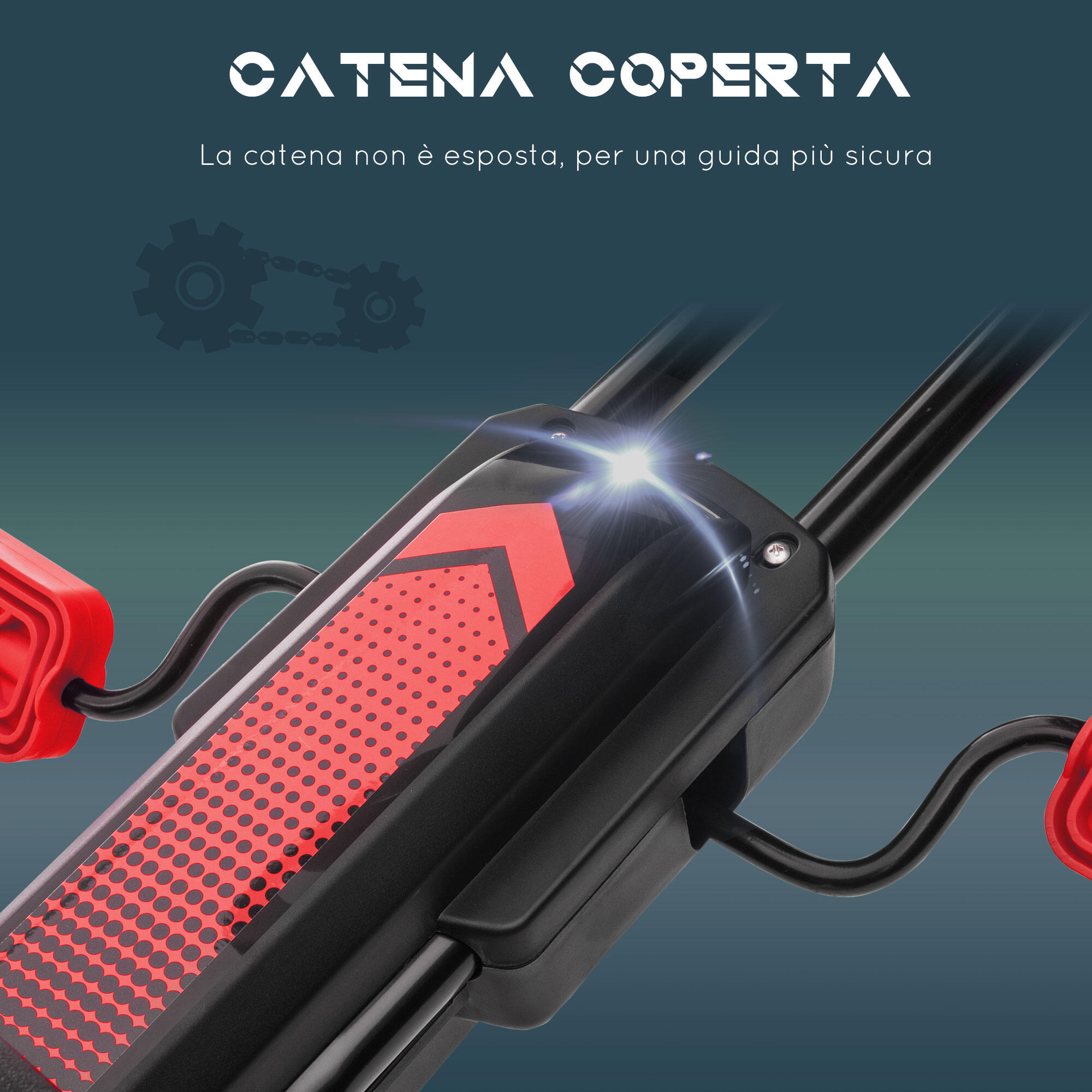 HOMCOM Go Kart a Pedali Bambini 5-12 Anni Sedile Regolabile Ruote Gomma Rosso 7/8