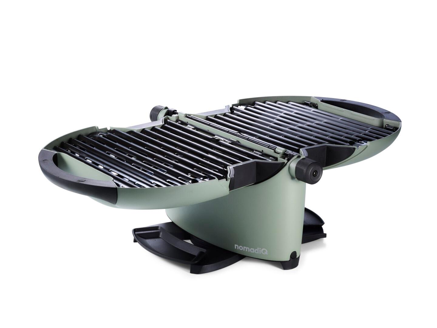 NomadiQ Electric BBQ - Vert Sauge 2/7