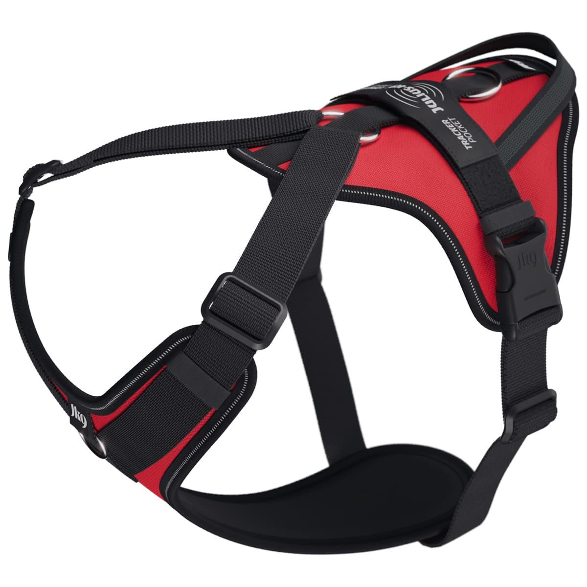 Julius-k9 - Harnais Chien Julius-k9 En Y Jk9®go Facile À Mettre À Anneau + Poignée Large - Harnais Pour Chien - Rouge - 42 M/l - Decathlon