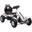 Homcom Kart Pedale Copii – Scaun Reglabil, Roti Gonflabile