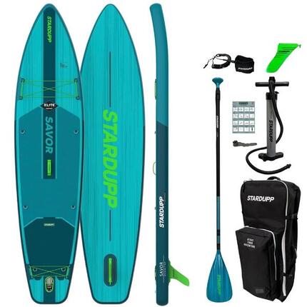 Stardupp Savor 12'2 SUP Set – Aufblasbares Board mit Paddel & Zubehör