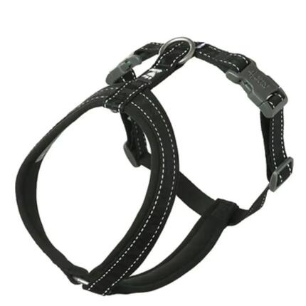 Harnais en Y Casual ECO pour chiens Hurtta noir Taille 0 30-35 cm