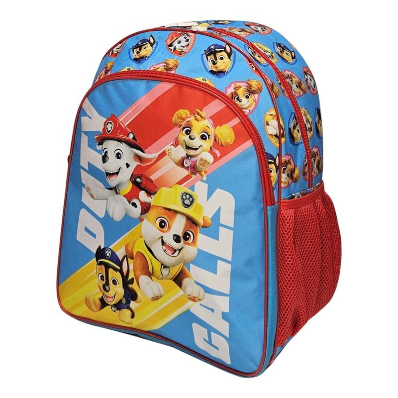 Rucsac ergonomic, cu doua compartimente, 40x30x17 cm, Paw Patrol