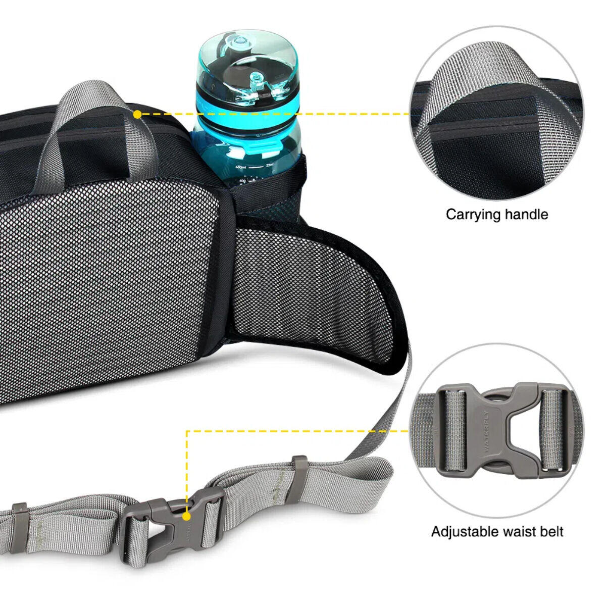 Borsa Sportiva e da Viaggio Waterfly Utility Max 2.0 5 L 4/5