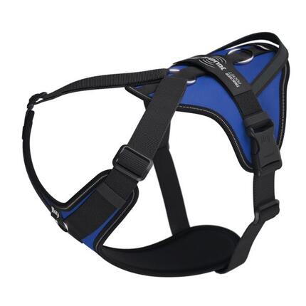 Harnais chien Julius-K9 en Y jk9®GO facile à mettre à anneau + poignée LARGE