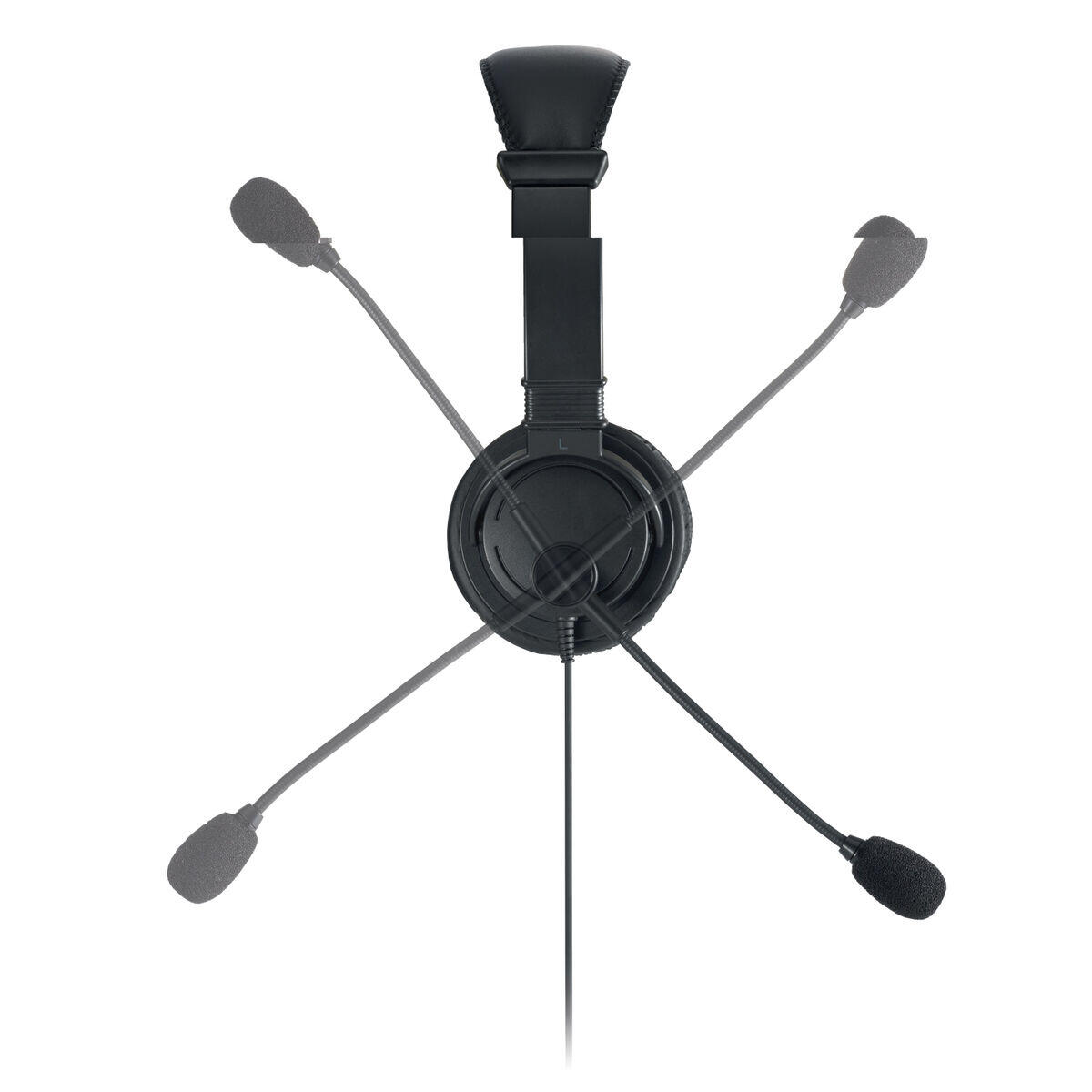 Casques avec Microphone Kensington Noir 5/5