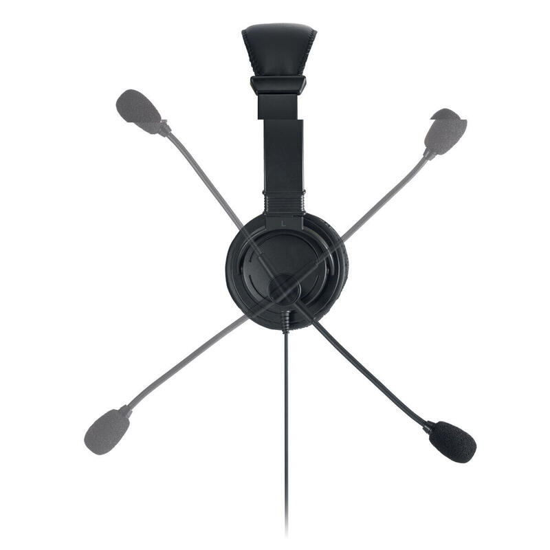 Căști cu Microfon Kensington Negru