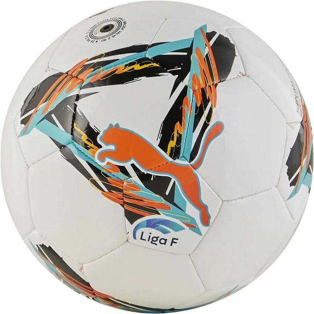 Ballon de Football Puma Orbita Liga F Ms Blanc 2/5