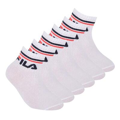 Calzini Unisex Confezione da 6 Stretch-QUARTER JUNIOR SOCKS