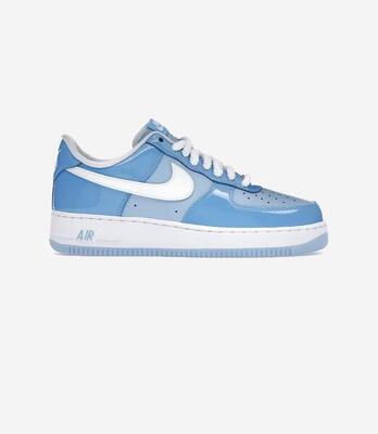 Nike Air Force 1 Low '07 LV8 Phychic Blue White Patent