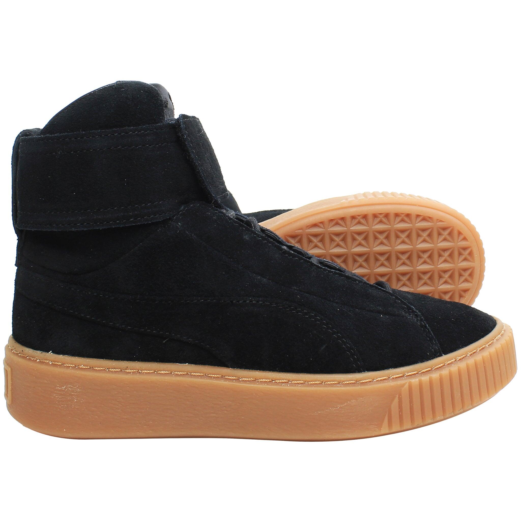 Chaussures universel femmes Puma Basket Platform Mid 4/5