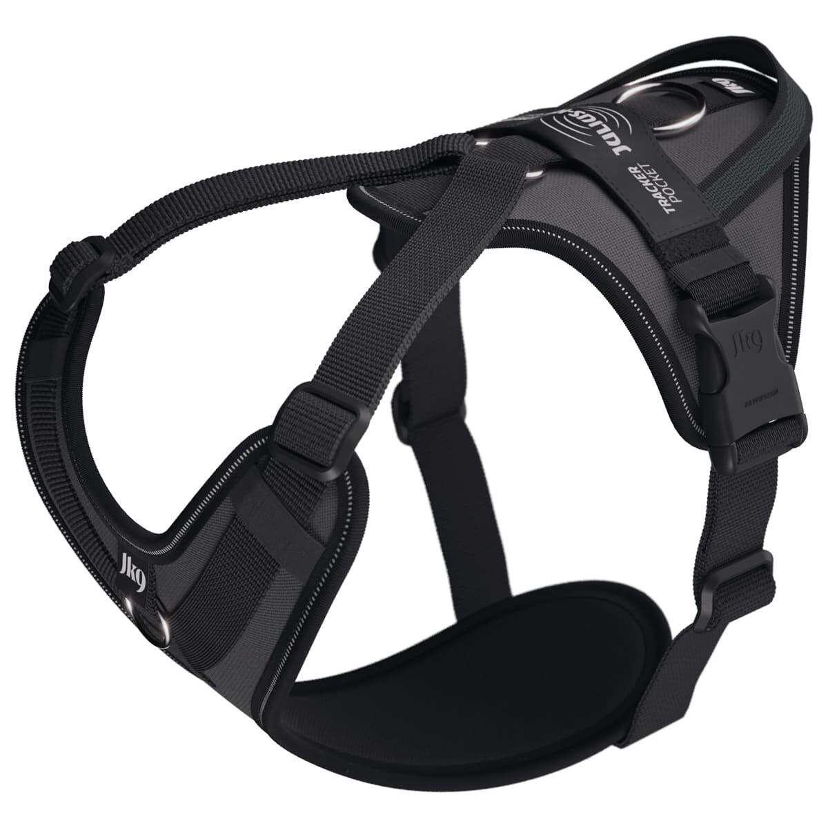 Julius-k9 - Harnais Chien Julius-k9 En Y Jk9®go Facile À Mettre À Anneau + Poignée Medium - Harnais Pour Chien - Gris|marron - 40 M - Decathlon