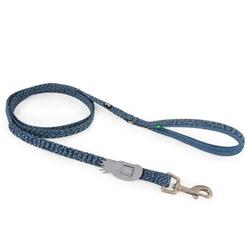 Laisse ressort Spring Razzle Dazzle bleu/noir LARGE 180cm x 25mm