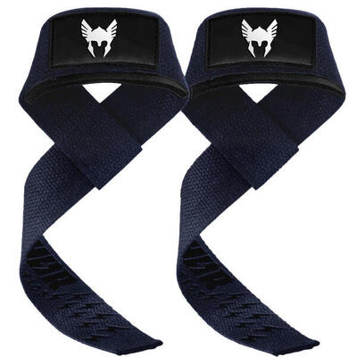 Lifting straps - extra grip - powerlifting straps - deadlift straps - blauw